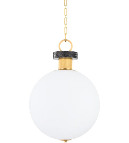 Corbett Haru Pendant Light in Vintage Bra