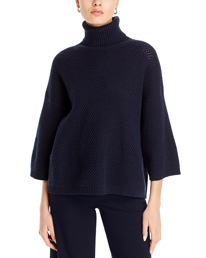 Open-knit sweater - Blue