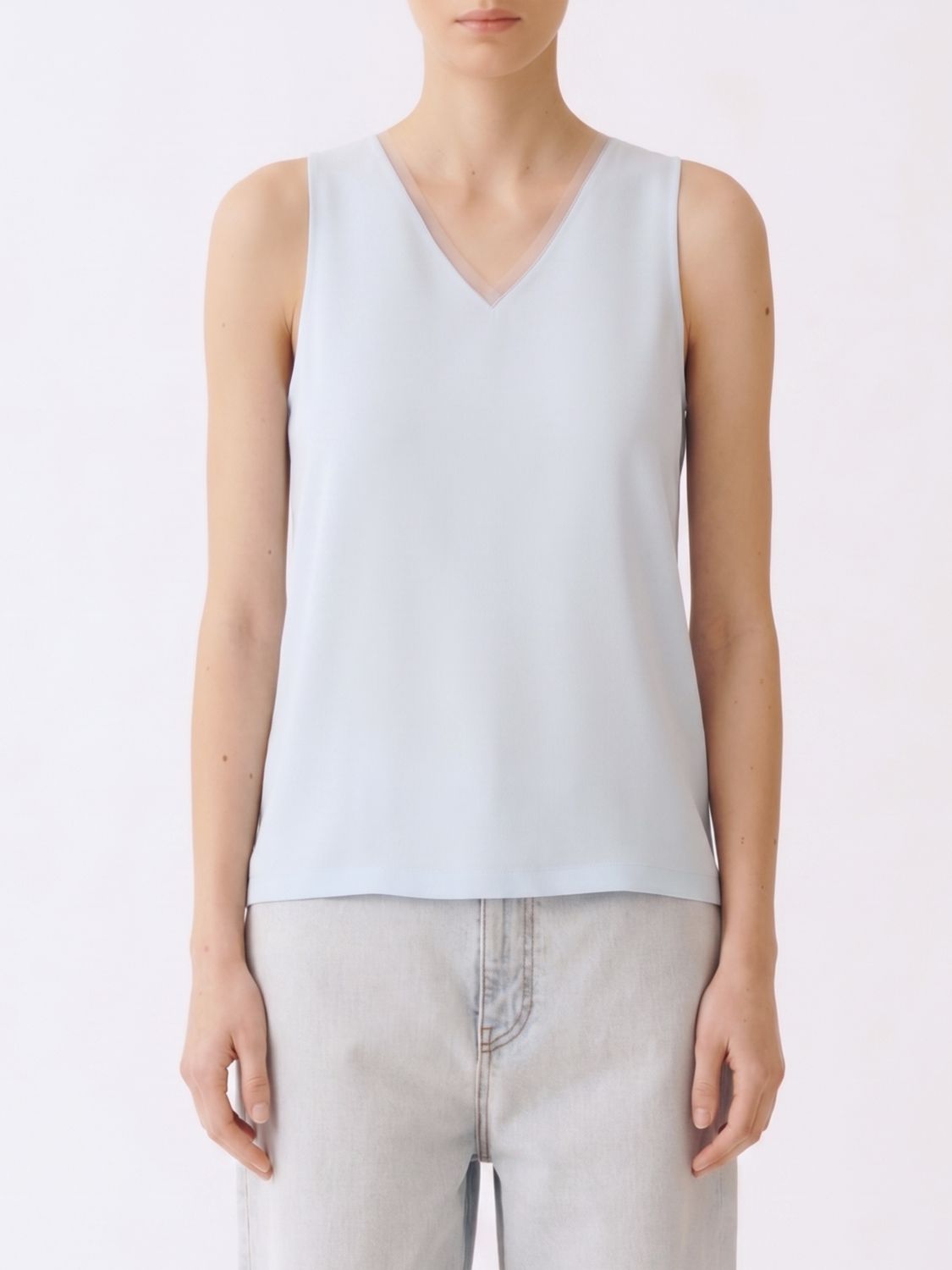 Top Woman color Grey