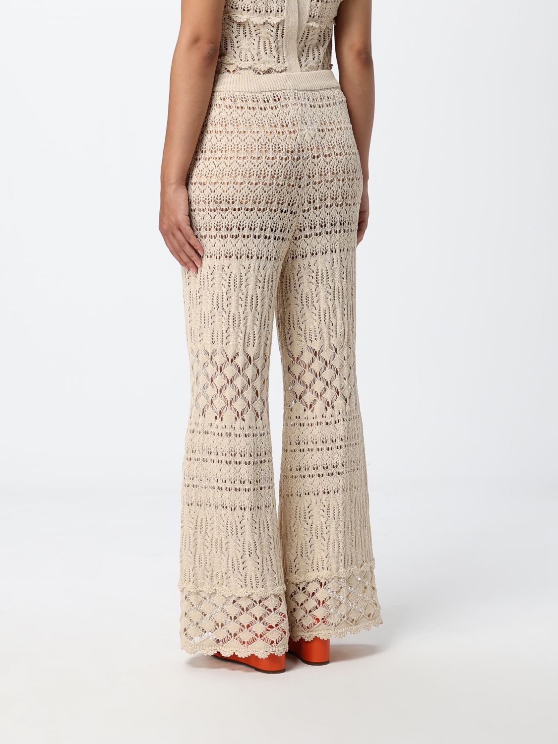 Pants Woman color White