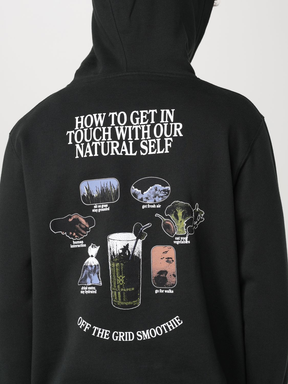 Smoothie hoodie - Black