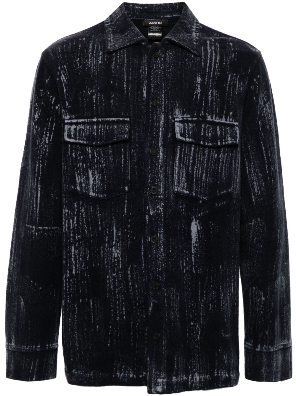 Felted shirt - Blue