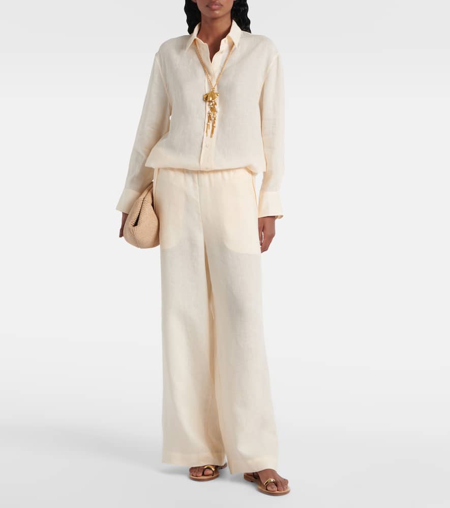 Mignonette linen shirt