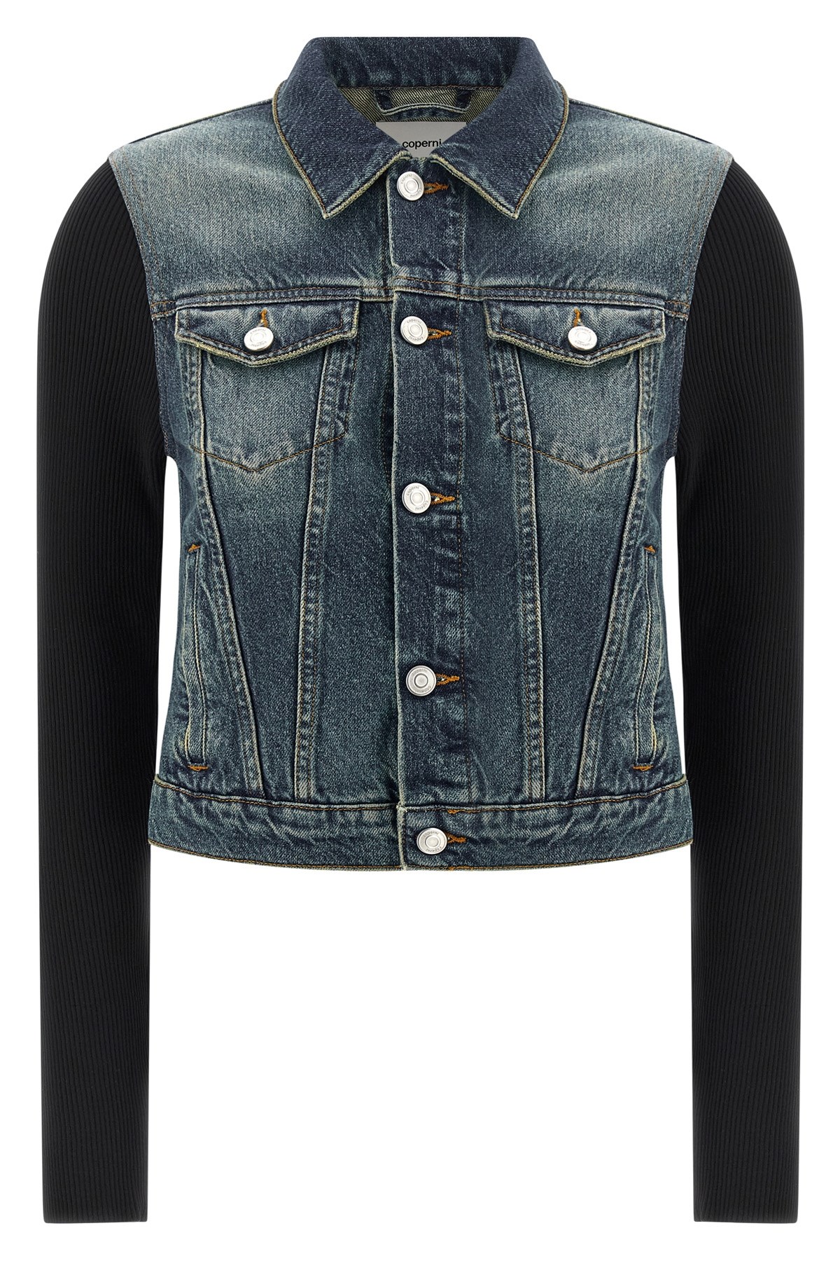 'Hybrid Rib Denim' Jacket