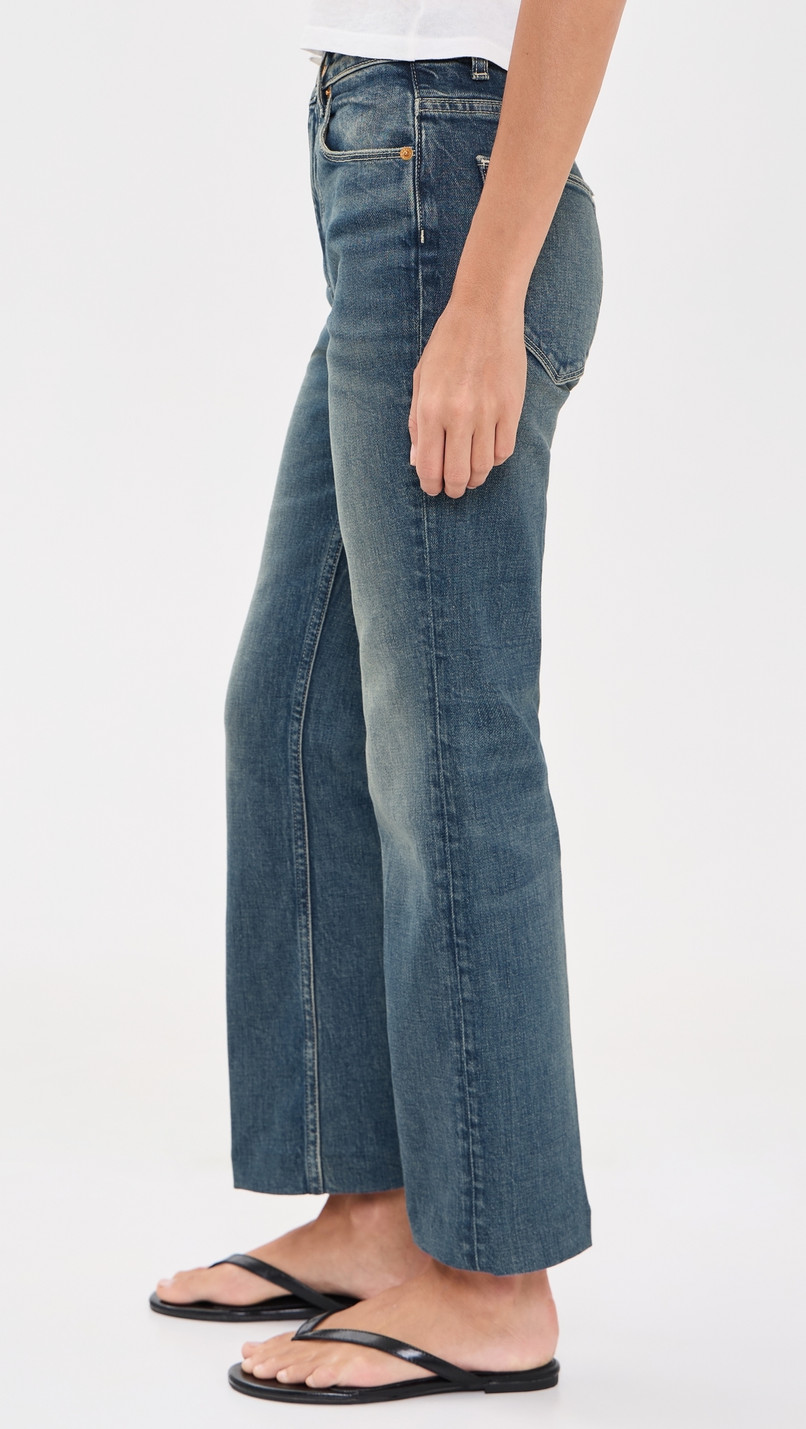 The Kenickie Blind Crease Jeans Ione Indigo