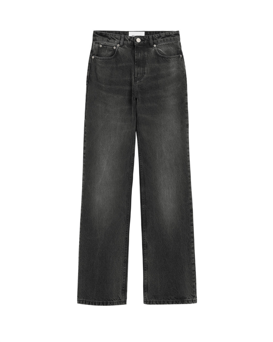 Black Straight Fit Jeans