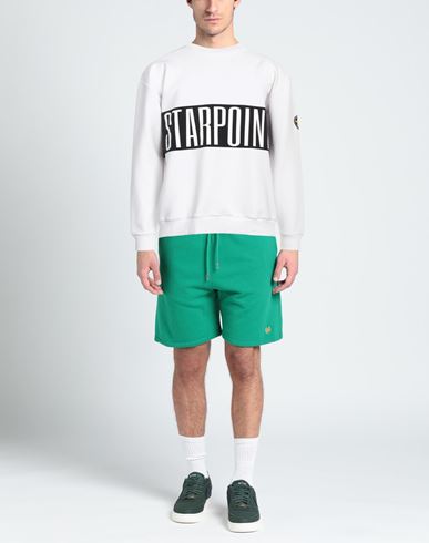 Man Sweatshirt White Size M Cotton, Polyester, Elastane, Polyamide