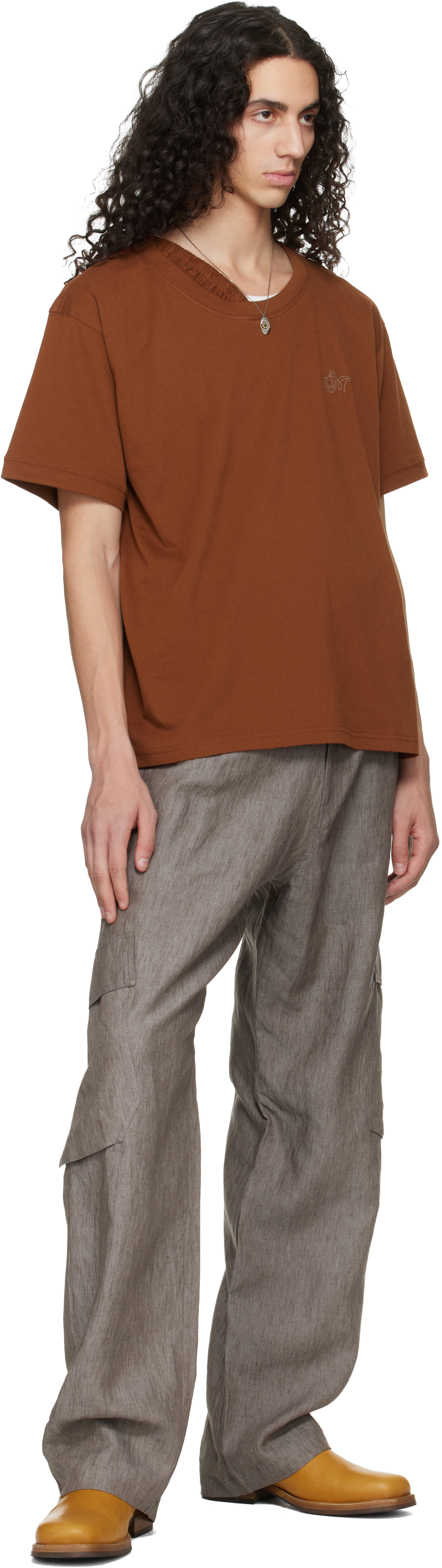 Tan Waistband T-shirt