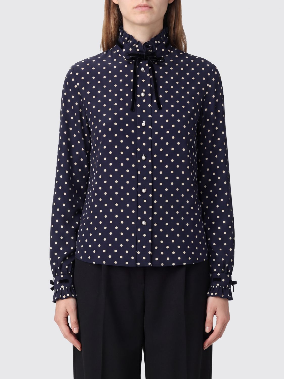 Shirt Woman color Navy