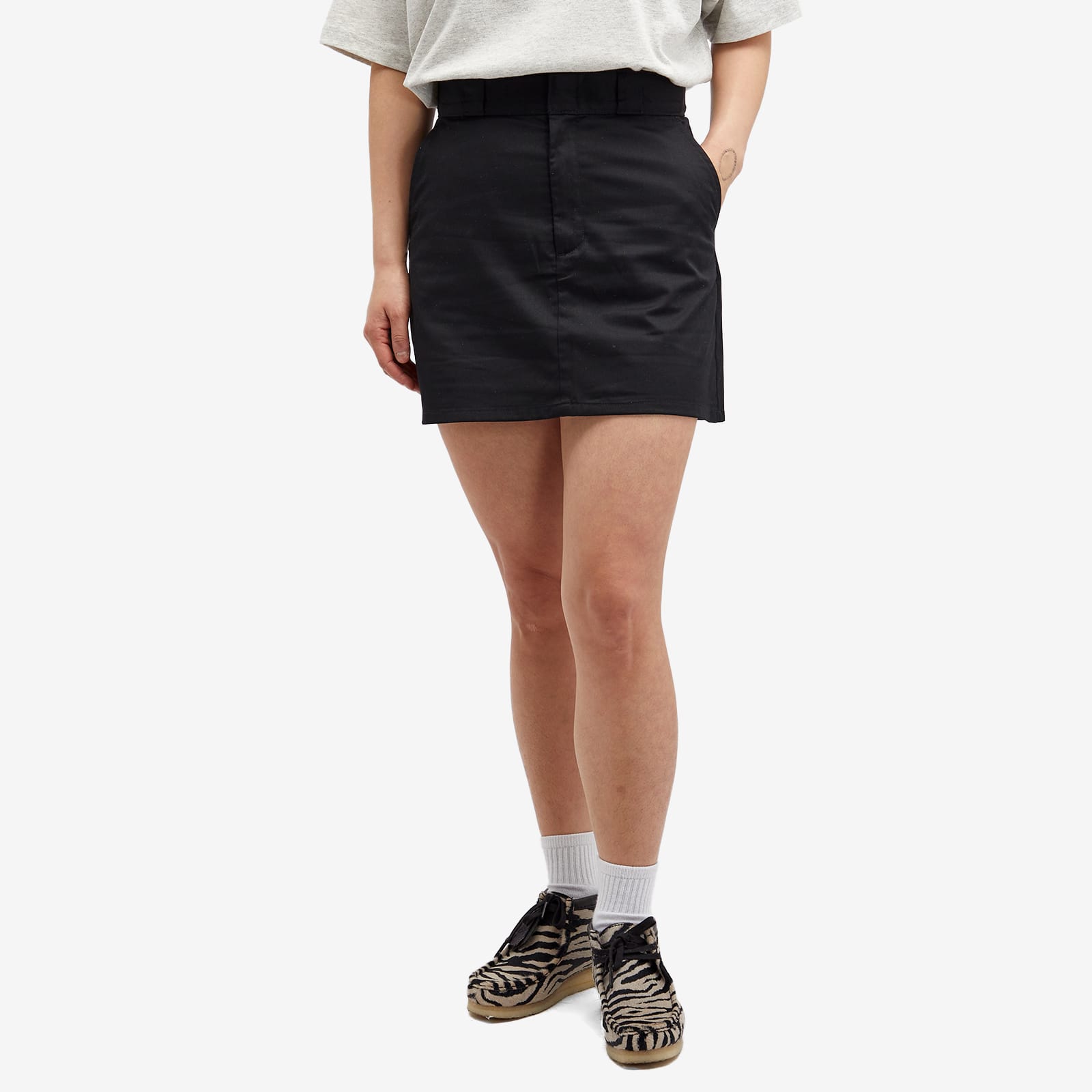 Women's Work Mini Skirt in Black