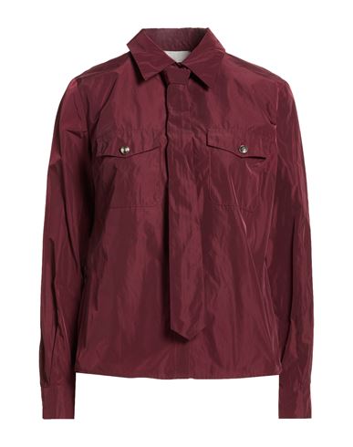 Woman Shirt Garnet Size 6 Polyester