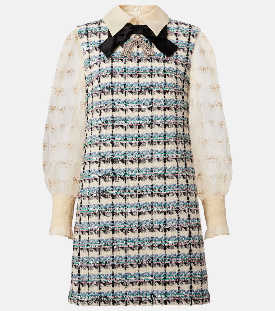 Embellished minidress
