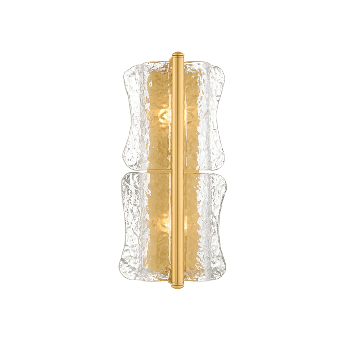 Aged Brass Wall Sconce from the Fosterdale Collection