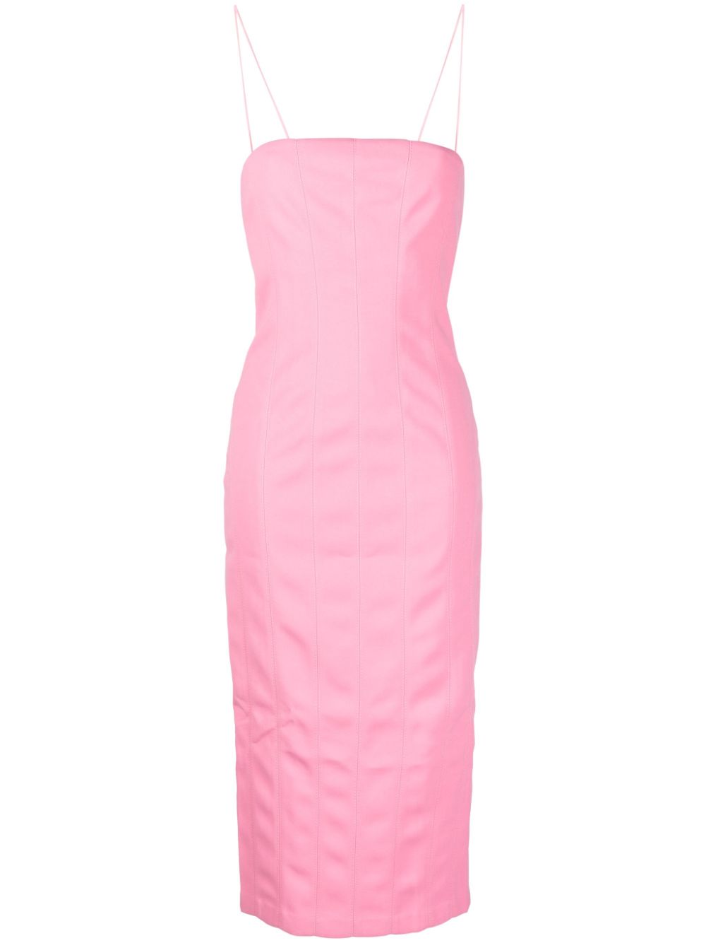 Irisa sleeveless midi dress - CANDY PINK