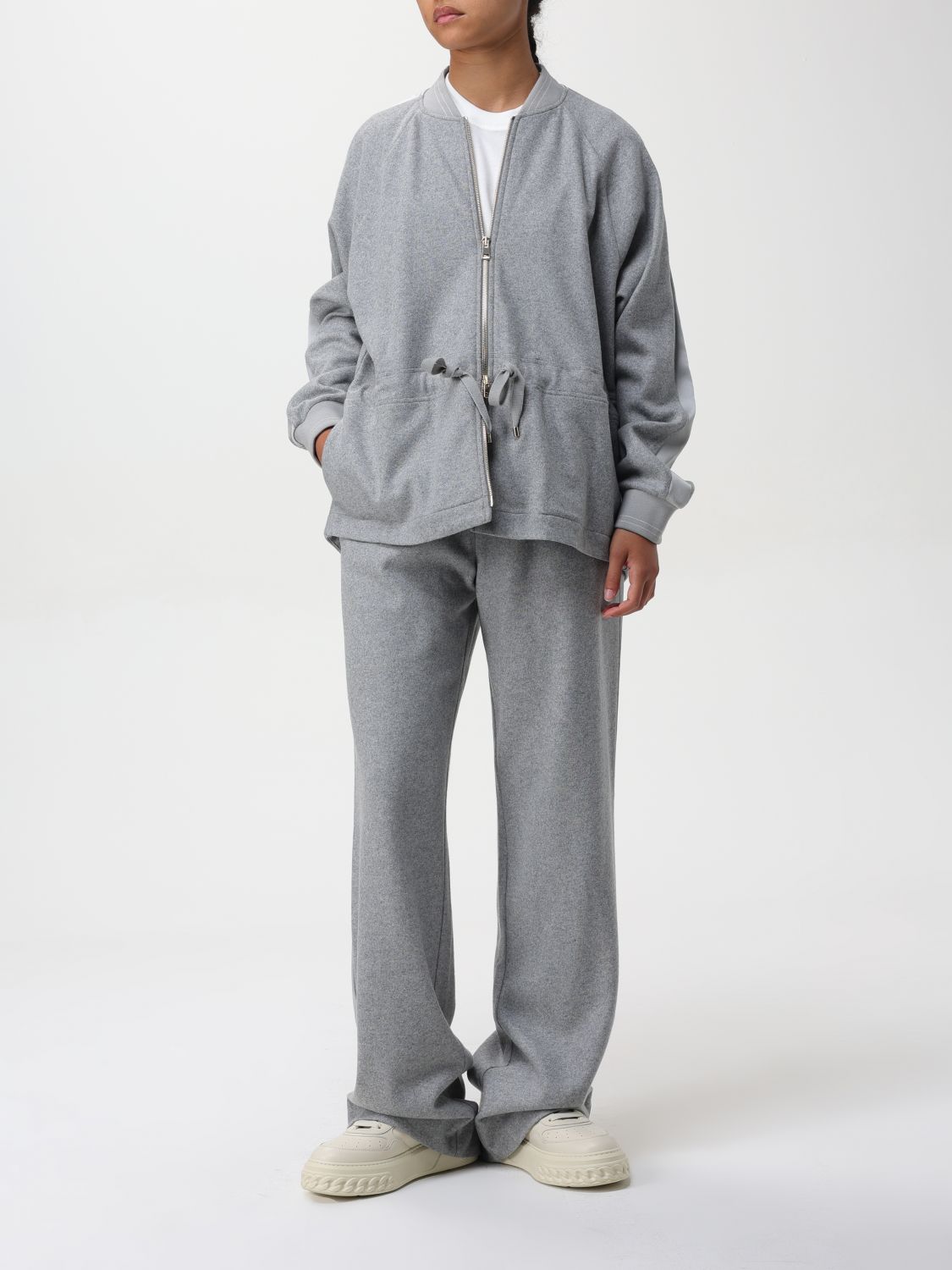 Pants Woman color Grey