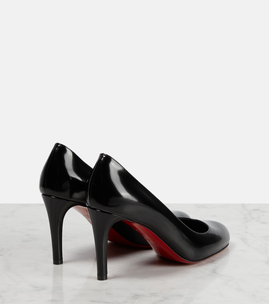 Pumppie 85 patent leather pumps