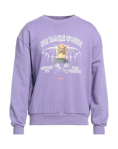 Man Sweatshirt Mauve Size XS Cotton