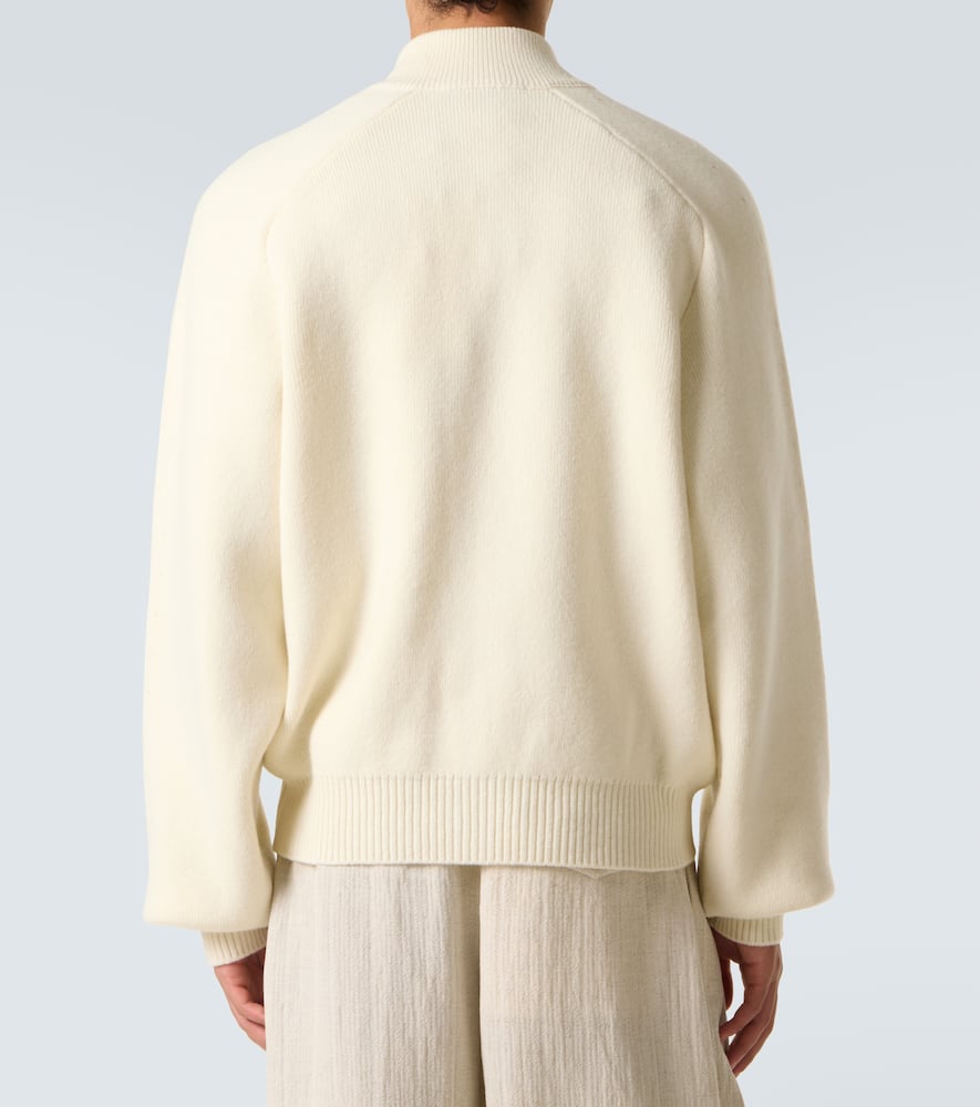 Pallone wool and cashmere cardigan