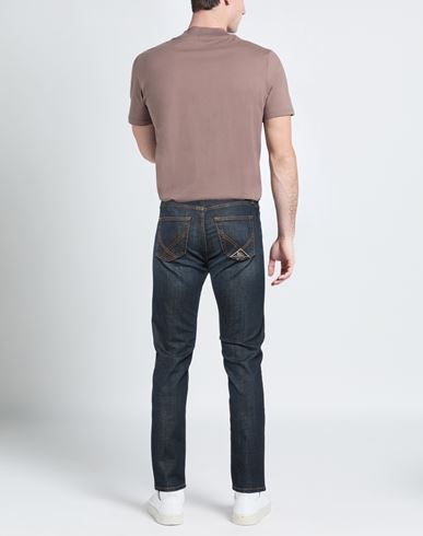 Roÿ Roger's Man Jeans Blue Size 28 Cotton, Rubber