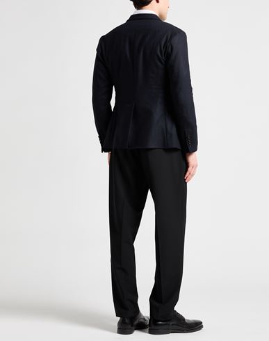 Man Blazer Midnight blue Size 34 Cashmere