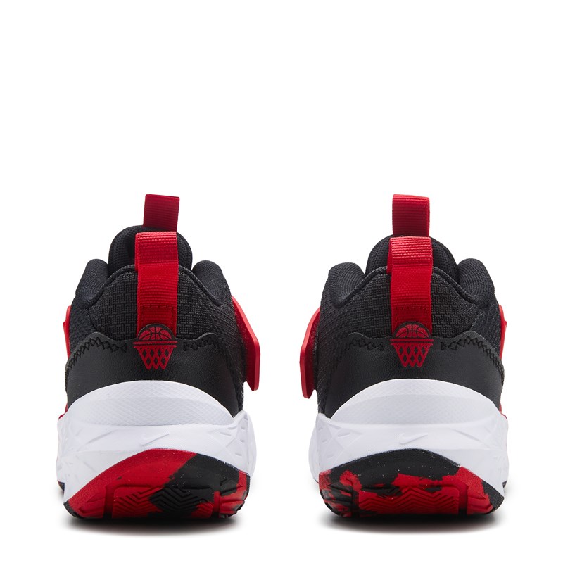 Kids' Hustle 12 Basketball Shoe Little Kid Shoes (Black/Red)