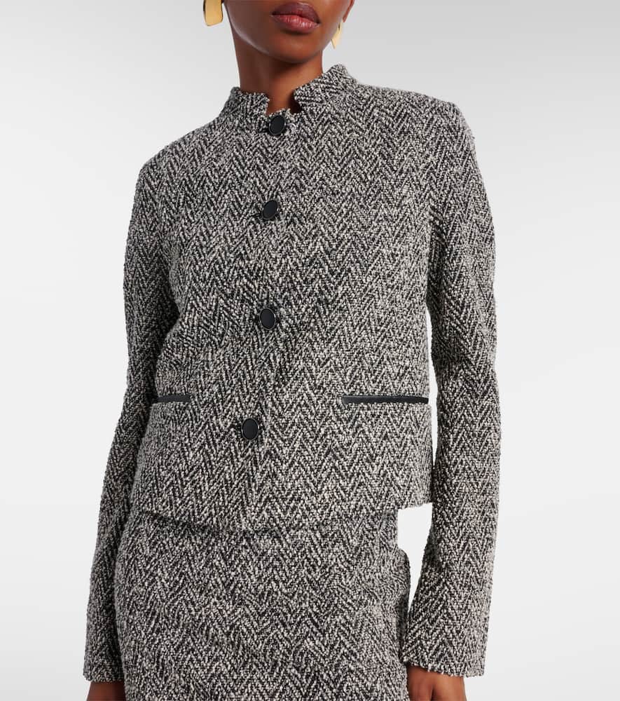 Donald cotton and wool-blend jacket