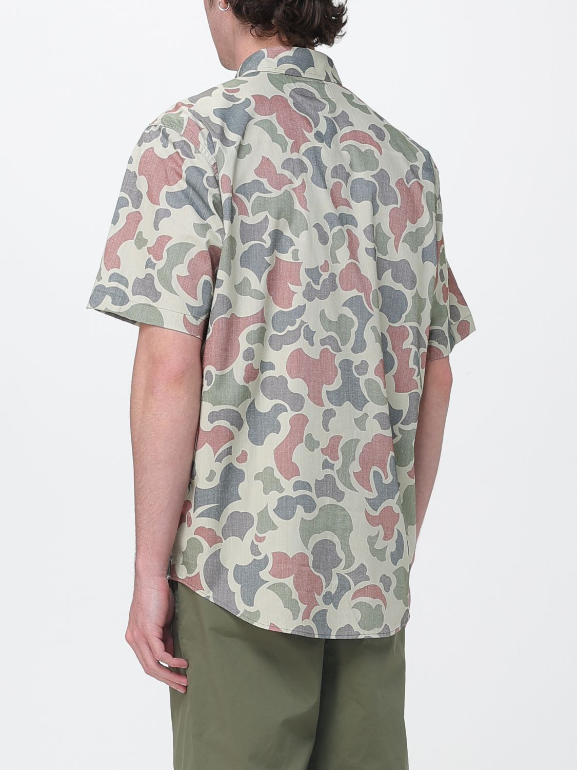 Shirt Men color Military