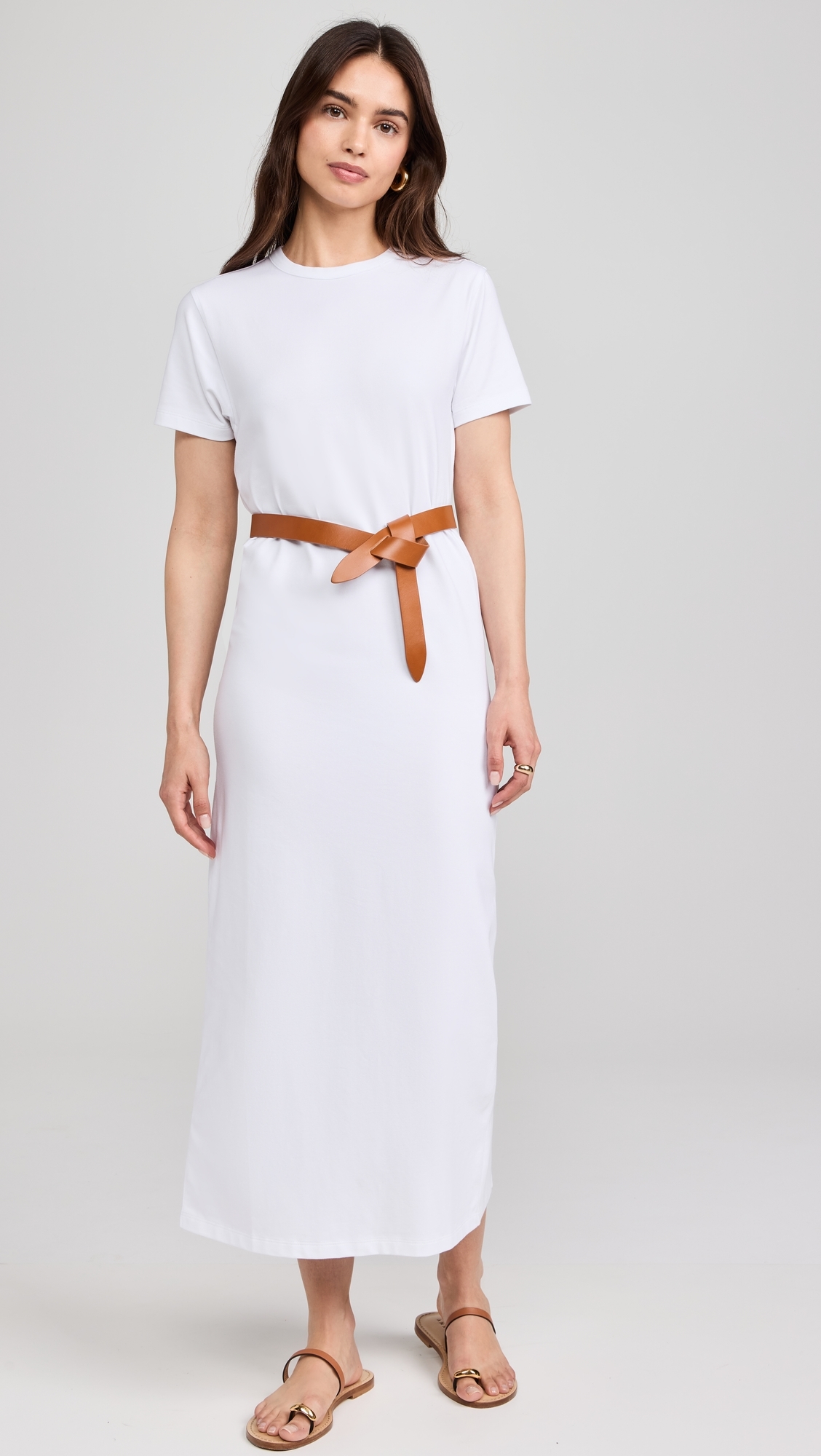 The Perfect Tee Dress White