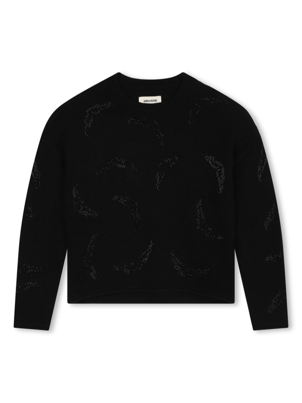 Crew neck sweater - Black