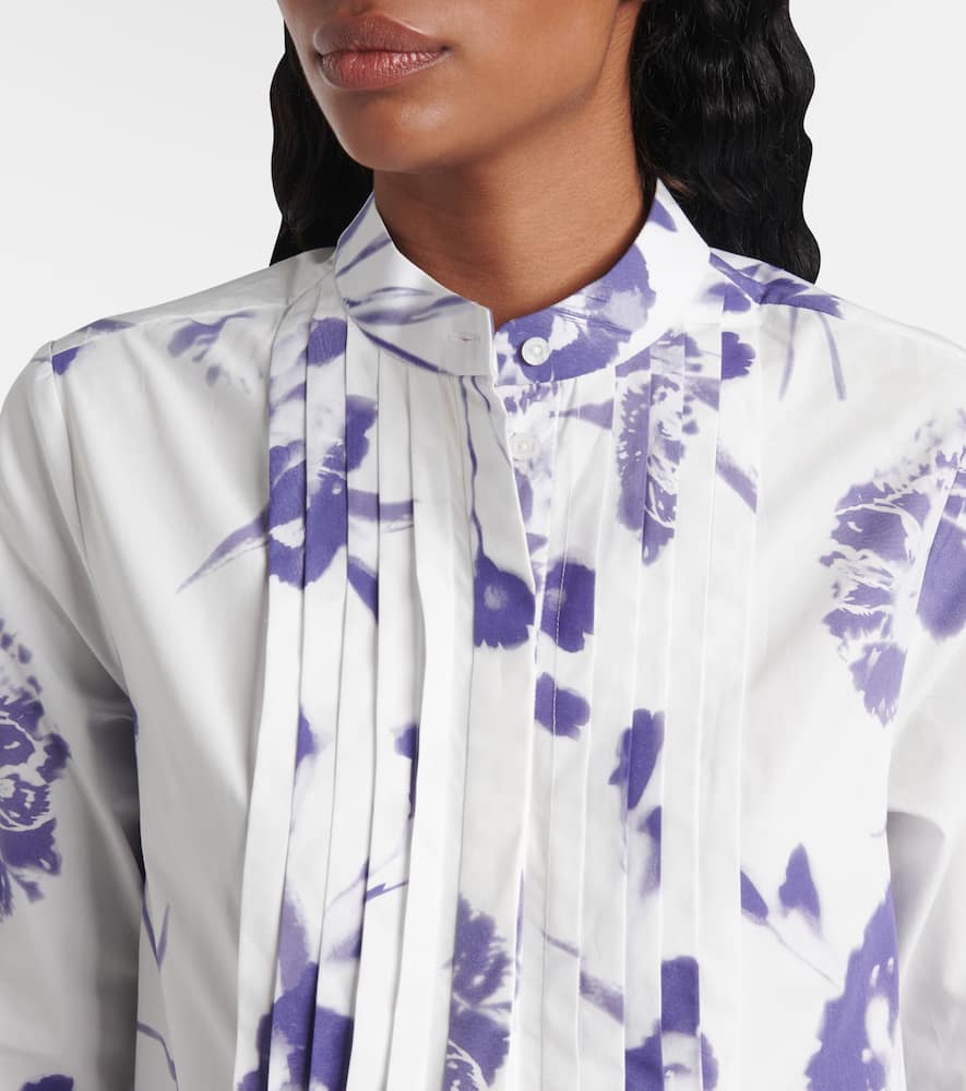 Floral cotton minidress