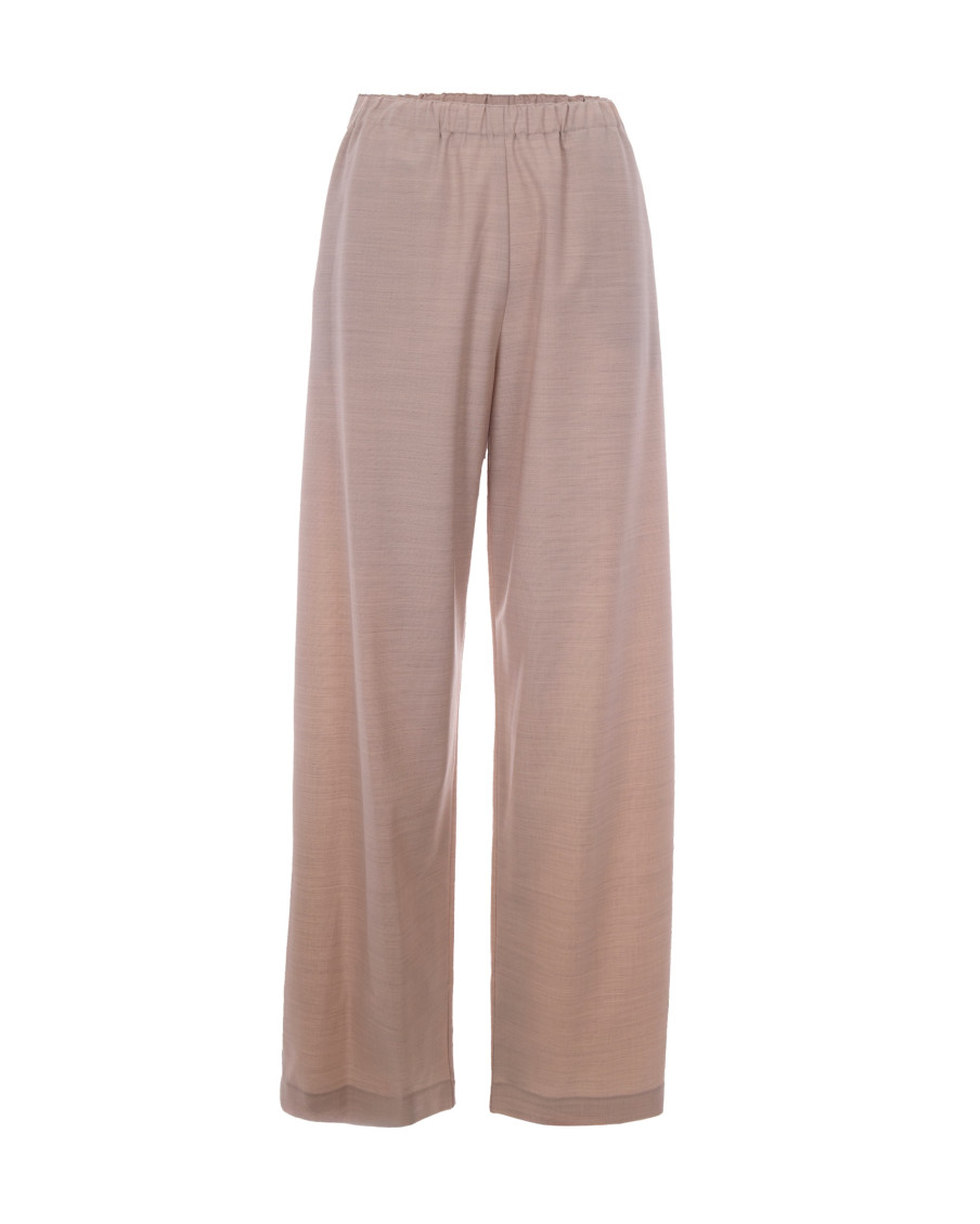Elasticated-waistband Trousers