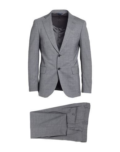 Man Suit Grey Size 38 Virgin Wool, Polyamide, Elastane