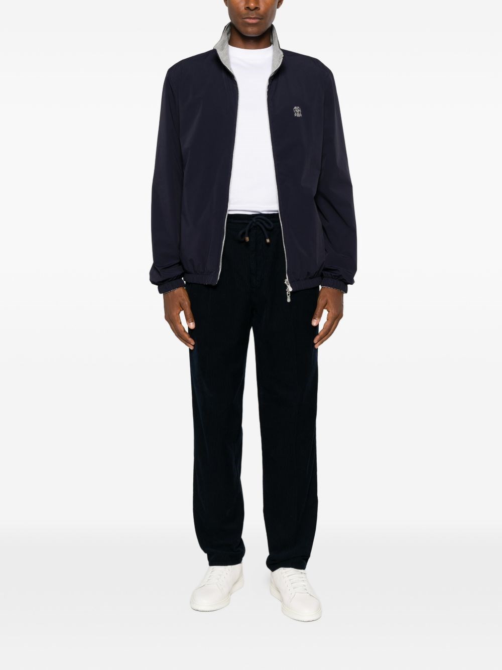 Water-Resistant Blouson Jacket