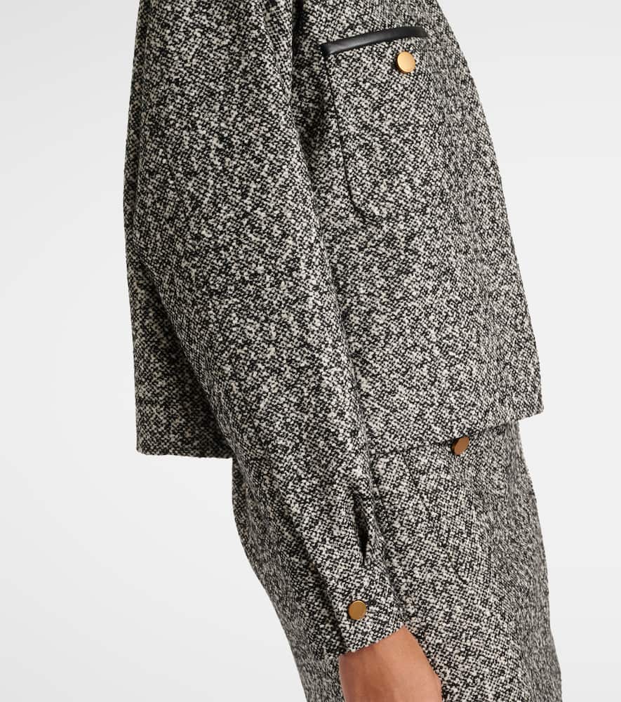 Demien wool-blend tweed jacket