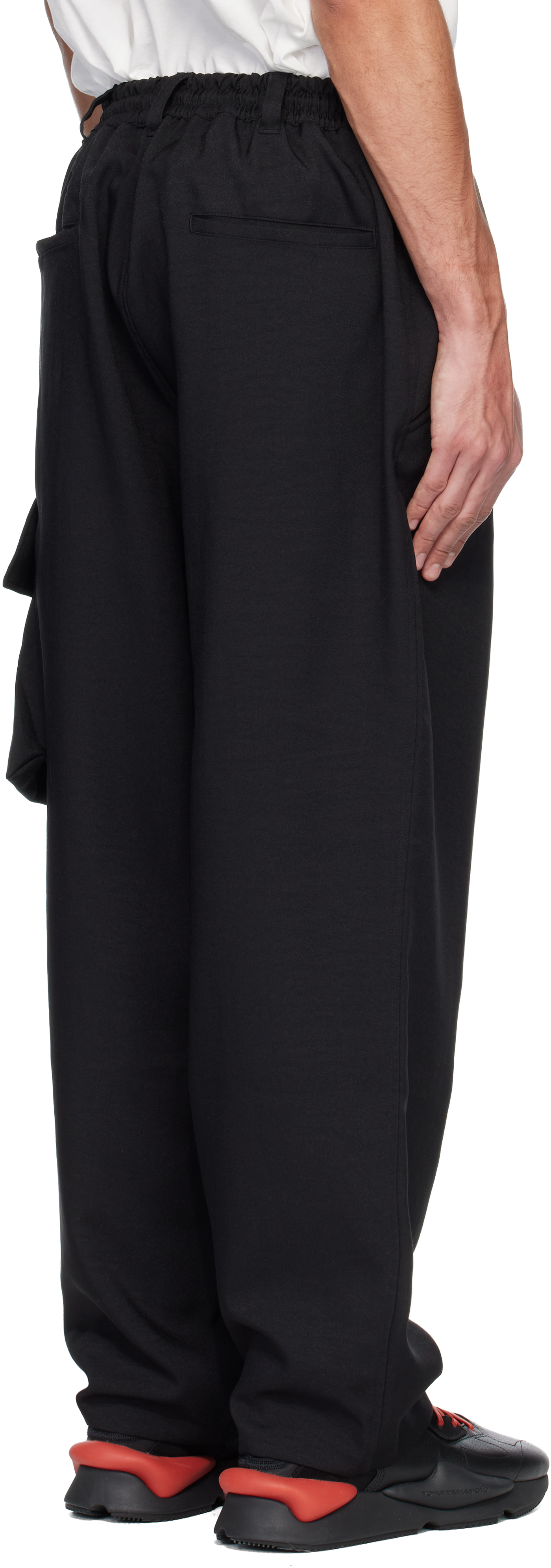 Black Sport Uniform Cargo Pants