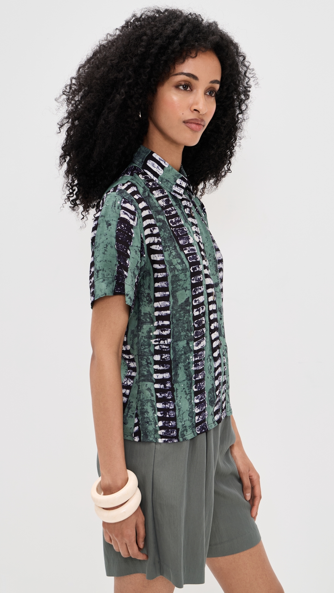 Ewatola Top Green/Blue/White