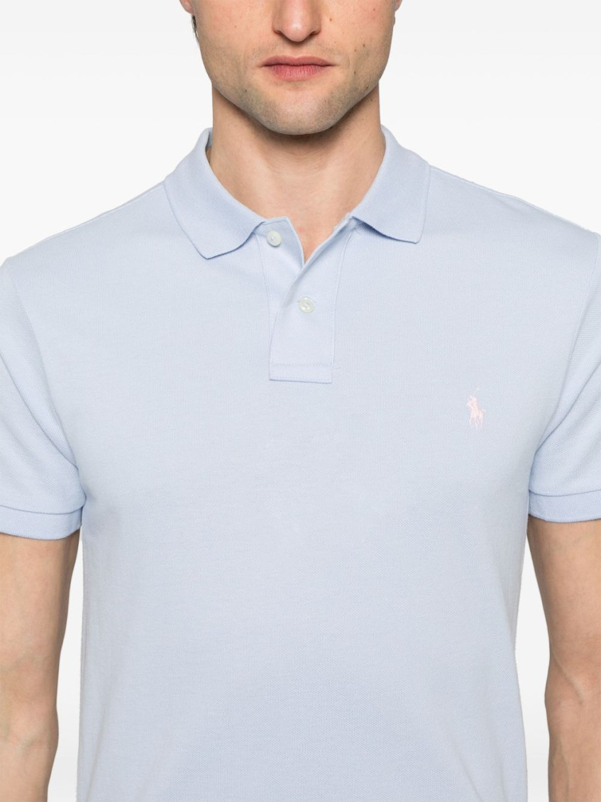 Light Blue Polo shirt with logo