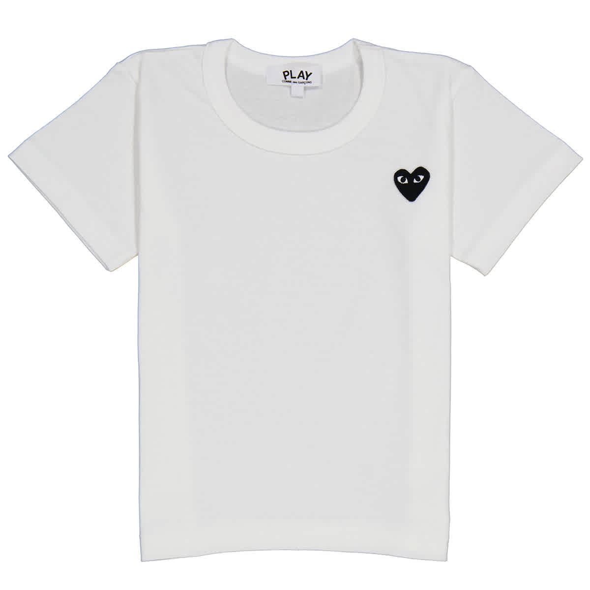 Kids Embroidered Heart Short-sleeve T-shirt, Size 2Y