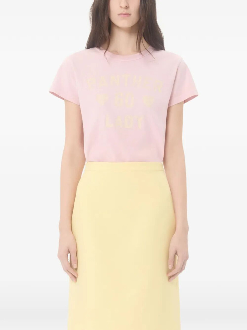 Pink Cotton T-shirt