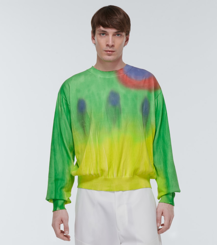 Dreamscape cotton-blend sweater
