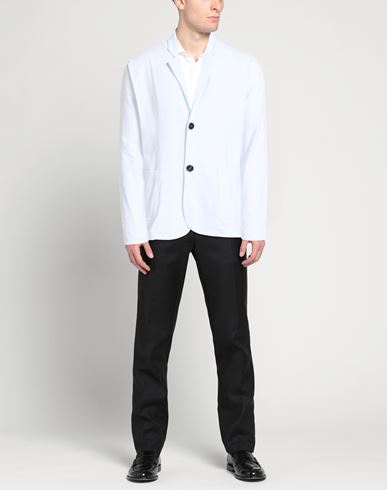 Man Blazer White Size XL Cotton, Lyocell