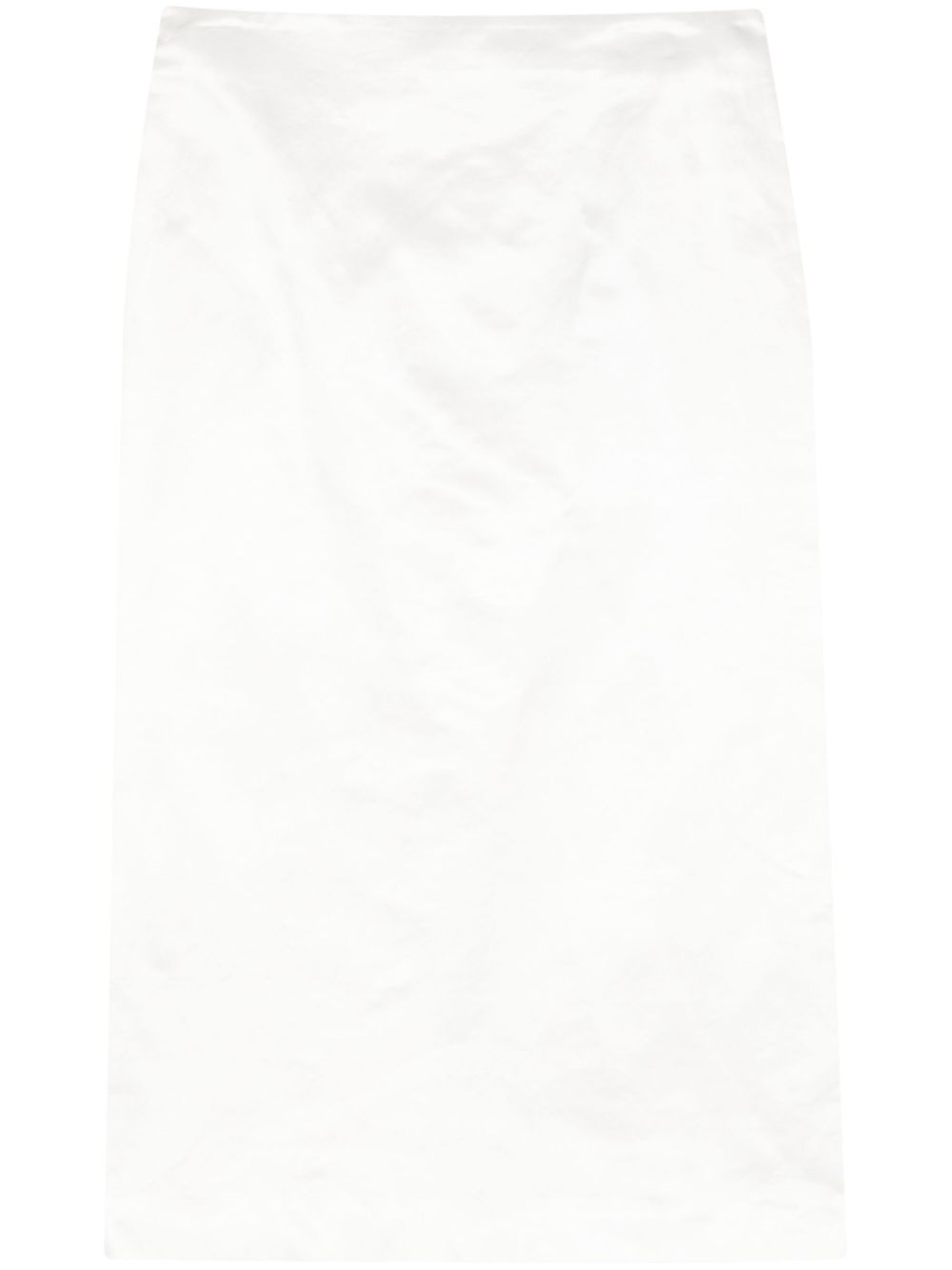 Dart-detail skirt - White