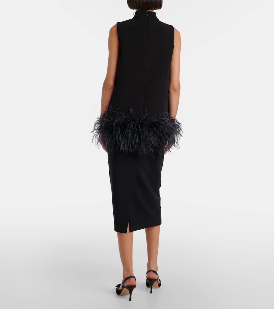 Otre wool midi skirt