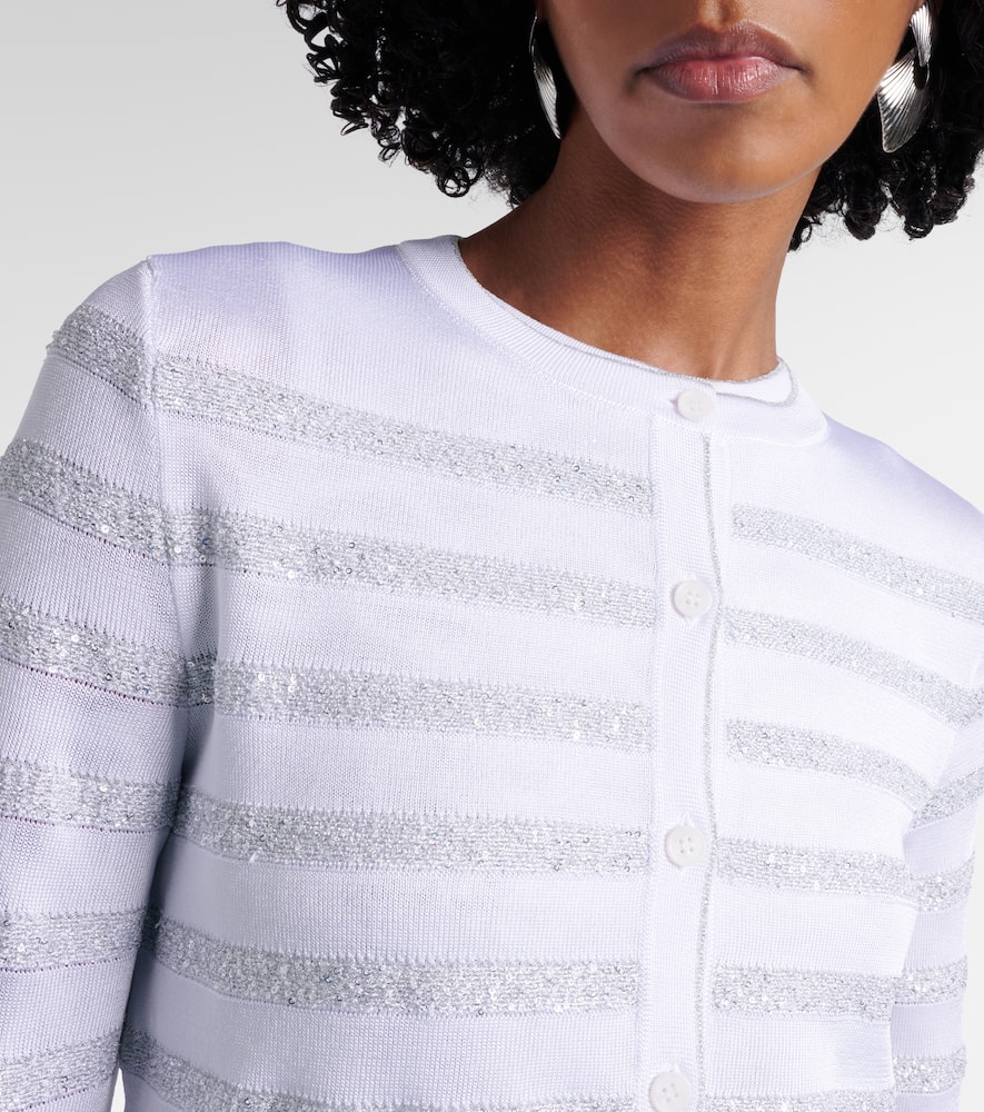 Sequined cardigan