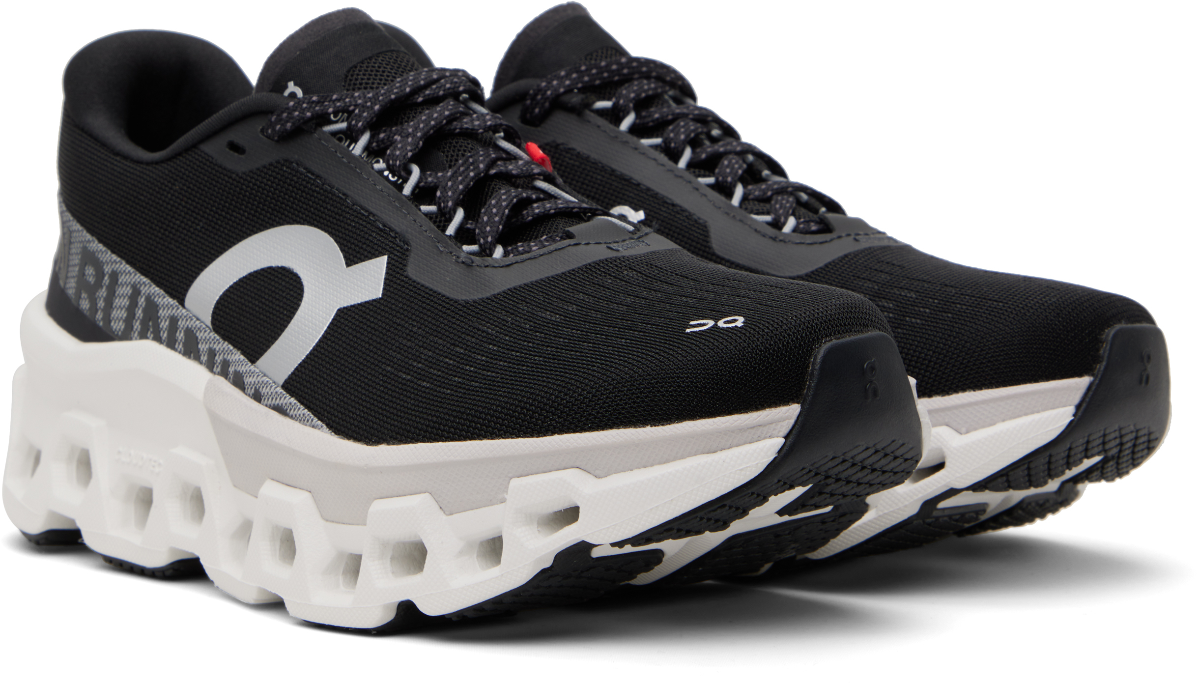 On Black & White Cloudmonster 2 Sneakers