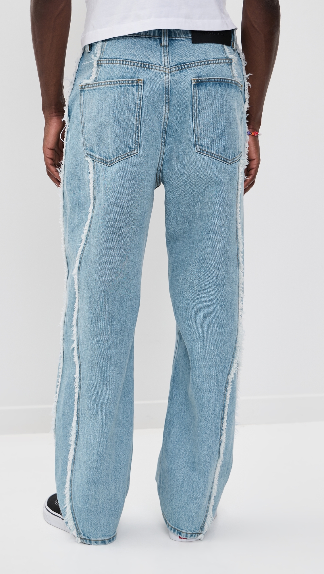 Stone Wash Ollie Denim Jeans Light Indigo Denim