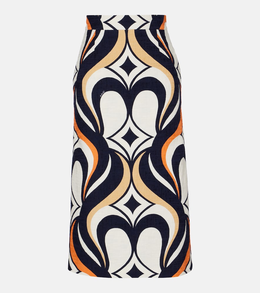 Baia Jive cotton midi skirt