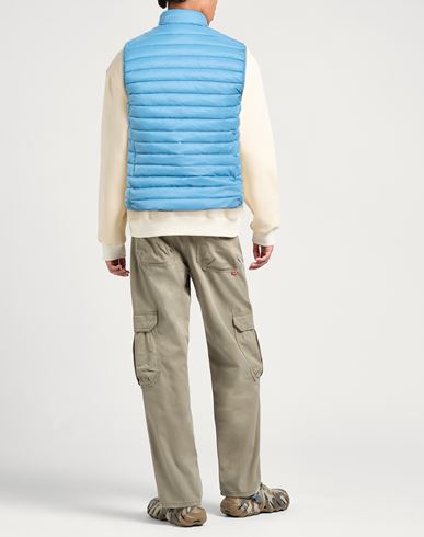 Man Vest Sky blue Size XXS Polyamide