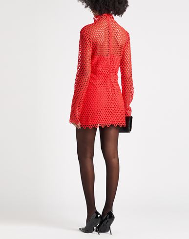 Woman Mini dress Red Size 2 Polyester