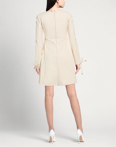 Woman Mini dress Cream Size 4 Polyamide, Elastane